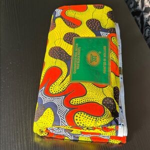 Vibrant African Print Fabric